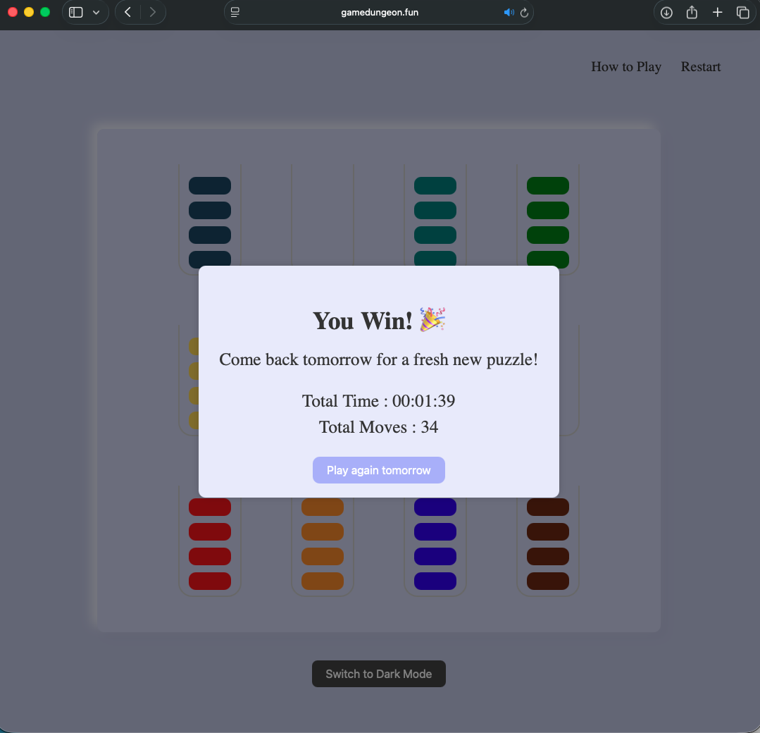 pomotimer app long break screen